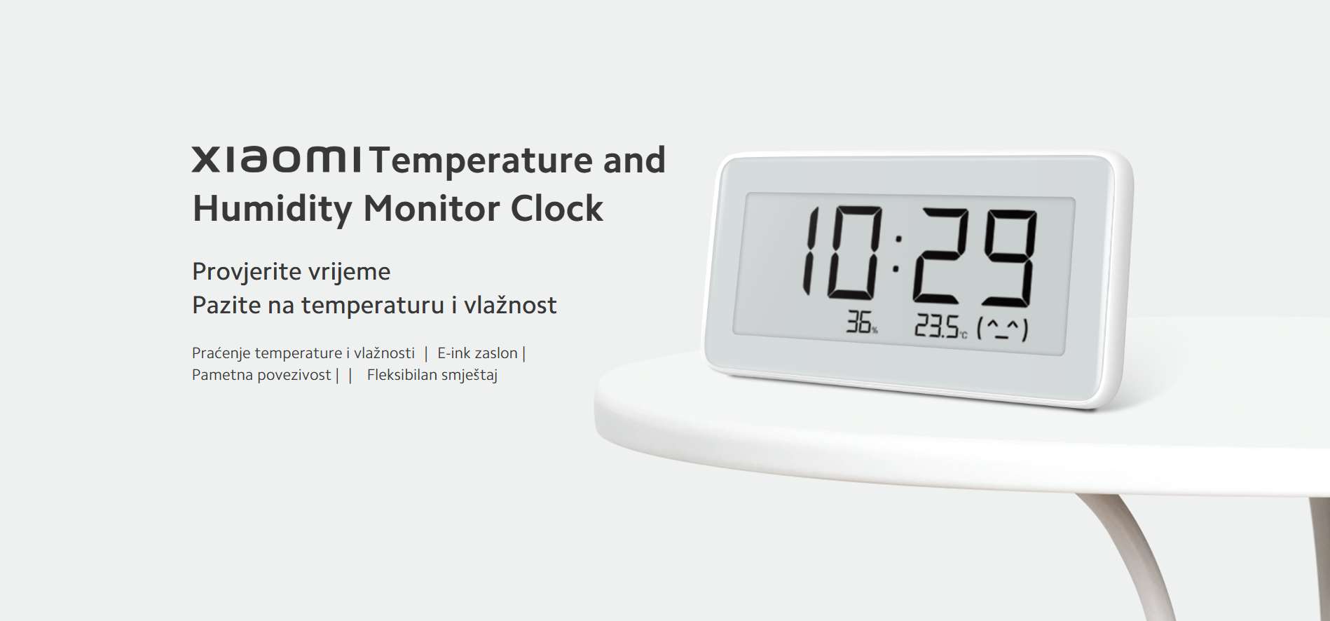 Xiaomi Temperature and Humidity Monitor Clock naslovna slika